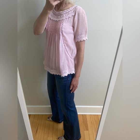 Pink Lace top & camisole 10/10 condition - Picture 3 of 10